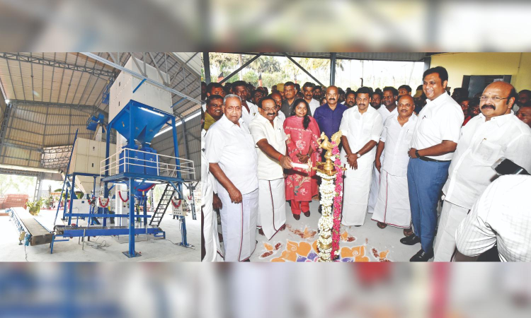 Thanjavur farmers welcome TNs 1st automated direct procurement centre Thanjavur farmers welcome TNs 1st automated direct procurement centre
