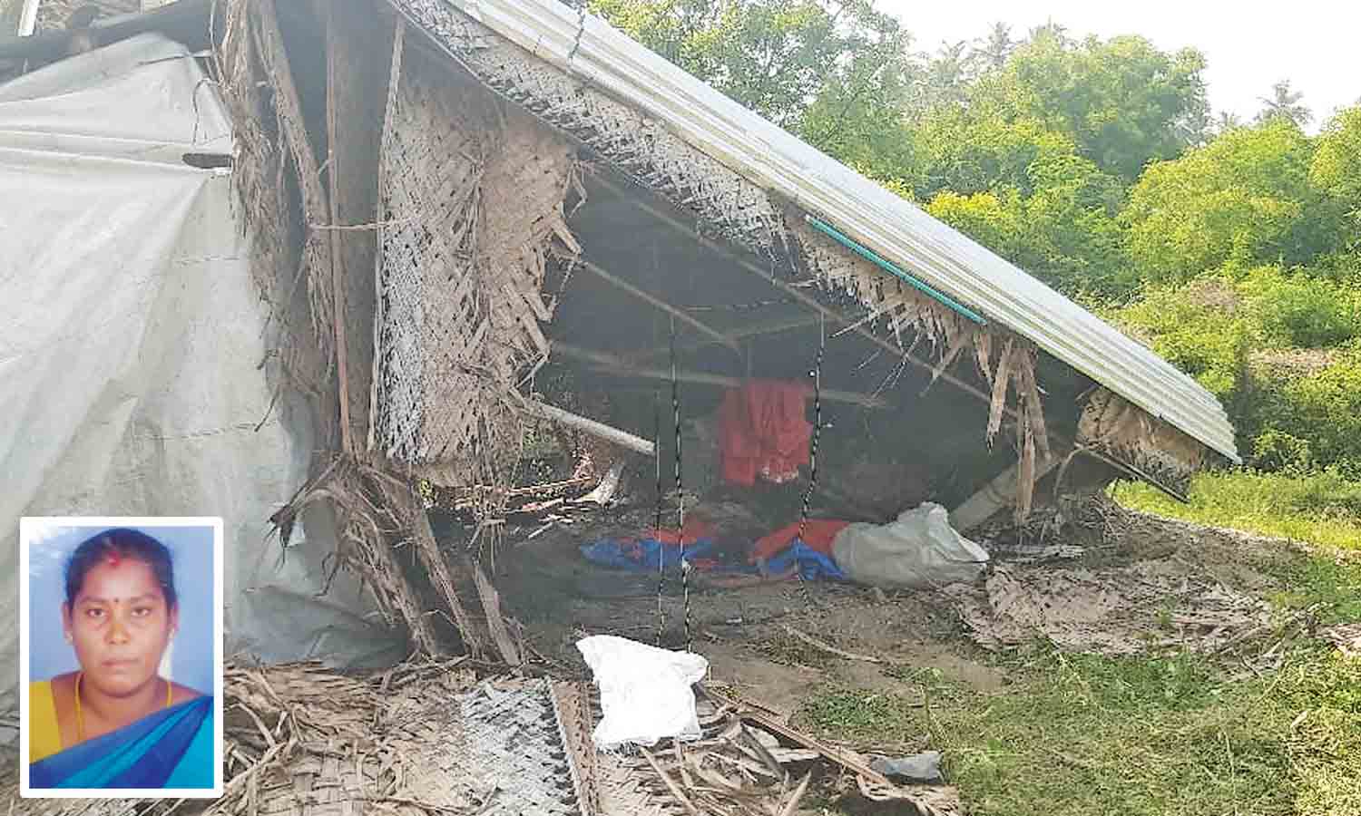 Tamil Nadu: Minor-driven car ploughs into hut, one dead Tamil Nadu: Minor-driven car ploughs into hut, one dead