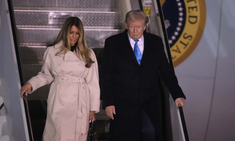 Trump arrives at funeral to pay respects to Pope Francis Trump arrives at funeral to pay respects to Pope Francis