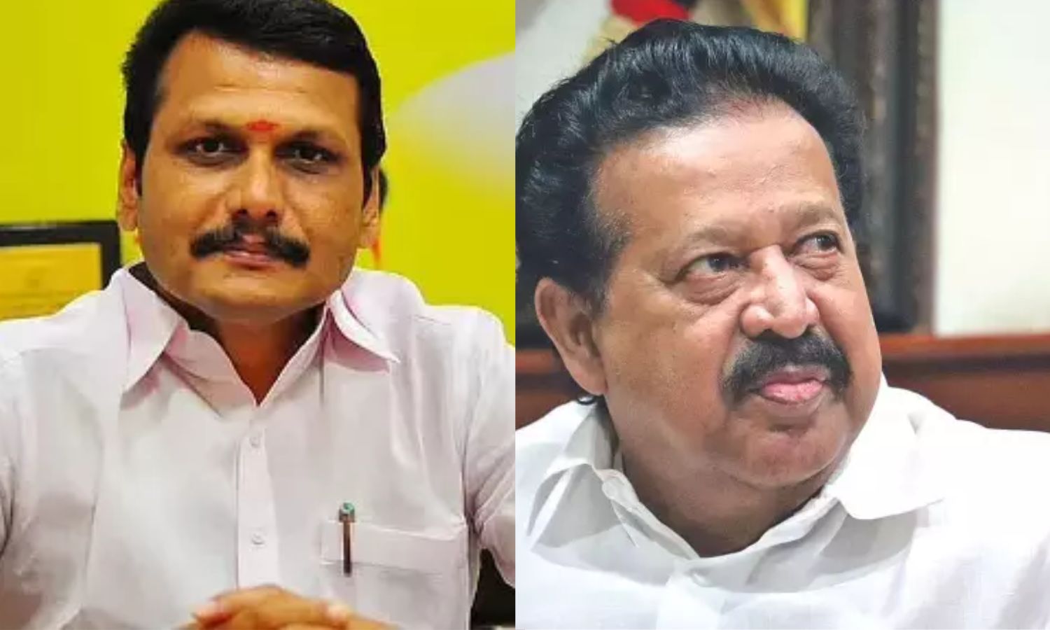 Under-fire Ponmudy, Senthilbalaji exit TN cabinet Under-fire Ponmudy, Senthilbalaji exit TN cabinet