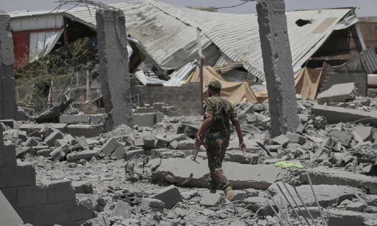 US strikes kill 8 in Yemens capital, Houthi rebels say, as America says over 800 strikes conducted US strikes kill 8 in Yemens capital, Houthi rebels say, as America says over 800 strikes conducted