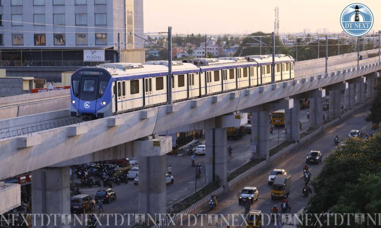 Chennai Metro Rail ridership surges past 92 lakh in June Chennai Metro Rail ridership surges past 92 lakh in June