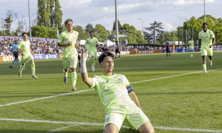Barcelona targets European title hat trick after winning UEFA Youth League final Barcelona targets European title hat trick after winning UEFA Youth League final