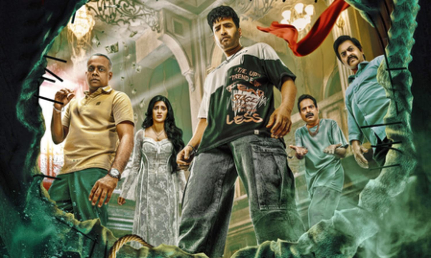 Simbu releases hilarious trailer of Santhanams Devils Double Next Level Simbu releases hilarious trailer of Santhanams Devils Double Next Level