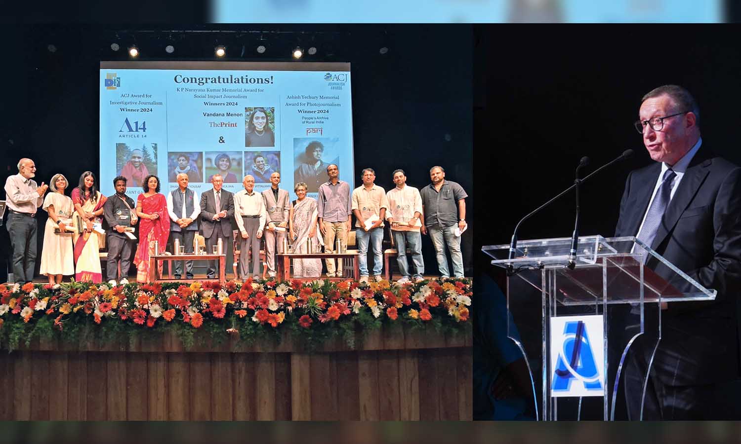 Demand for journalism will increase, Pearlstine says at ACJ convocation