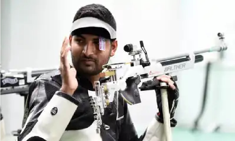 Kiran Jadhav takes mens air rifle gold in KSSM Shooting Chship Kiran Jadhav takes mens air rifle gold in KSSM Shooting Chship