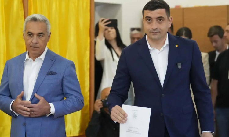 Romanians vote in presidential redo after voided election sparked deep political crisis Romanians vote in presidential redo after voided election sparked deep political crisis