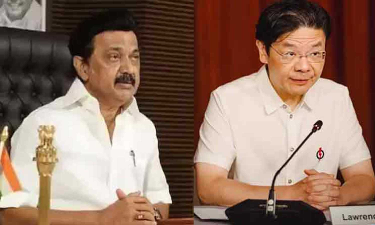 CM Stalin extends warm wish to Singapore PM Lawrence Wong electoral victory CM Stalin extends warm wish to Singapore PM Lawrence Wong electoral victory