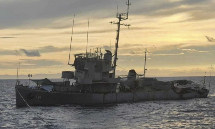 US, Philippine forces cancel ship-sinking drill after World War II-era target prematurely sinks US, Philippine forces cancel ship-sinking drill after World War II-era target prematurely sinks