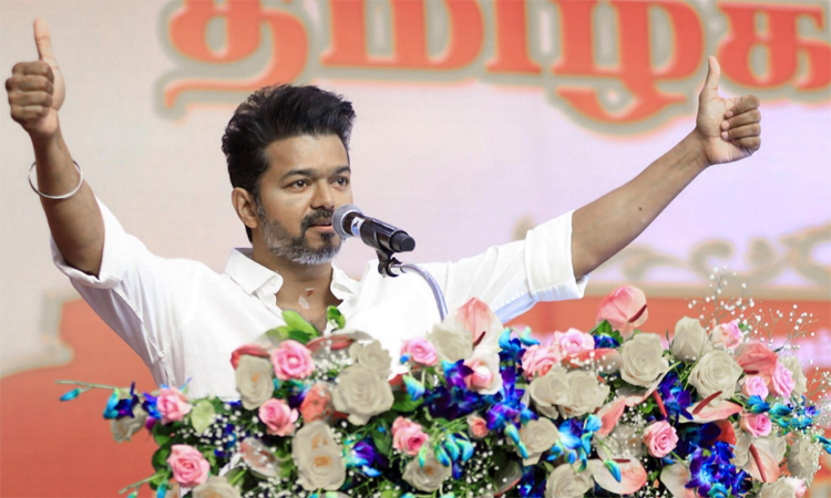 Vijay to intensify political activities after wrapping up Jana Nayagan shoot Vijay to intensify political activities after wrapping up Jana Nayagan shoot