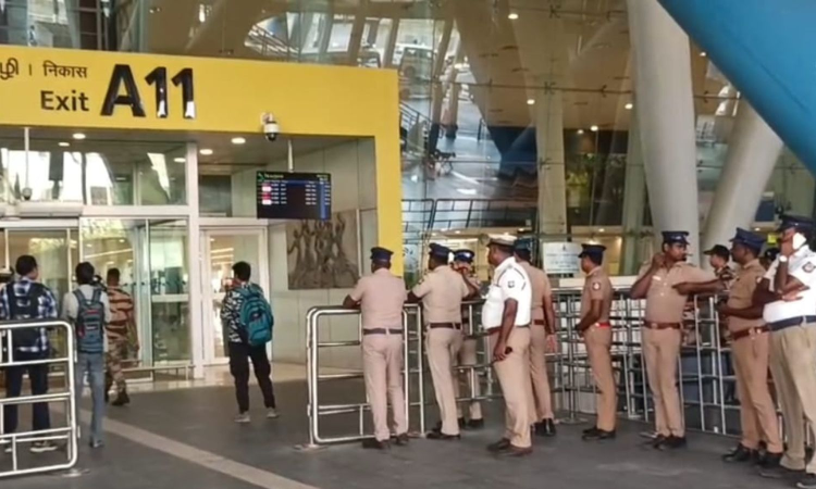 Security intensified at Chennai Airport amid India - Pakistan border tensions