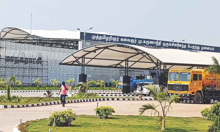Tiruchy Integrated Bus Terminus services to start from June 1st week Tiruchy Integrated Bus Terminus services to start from June 1st week