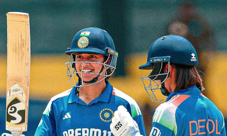 Smriti Mandhana’s ton powers India to 342/7 against Sri Lanka