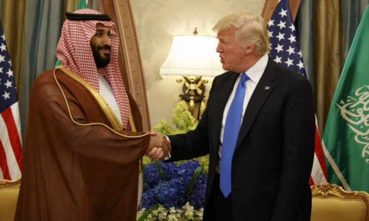 Trump visiting Gulf Arab states while crises flare in Gaza, Iran Trump visiting Gulf Arab states while crises flare in Gaza, Iran