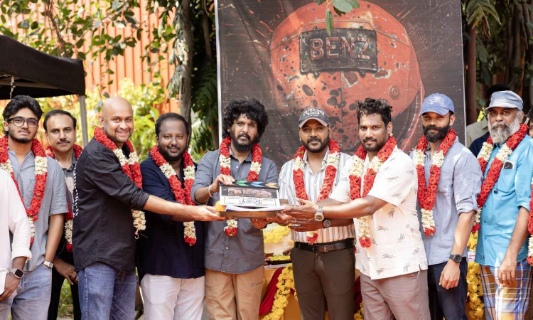 Raghava Lawrence-Lokesh Kanagarajs Benz officially launched Raghava Lawrence-Lokesh Kanagarajs Benz officially launched