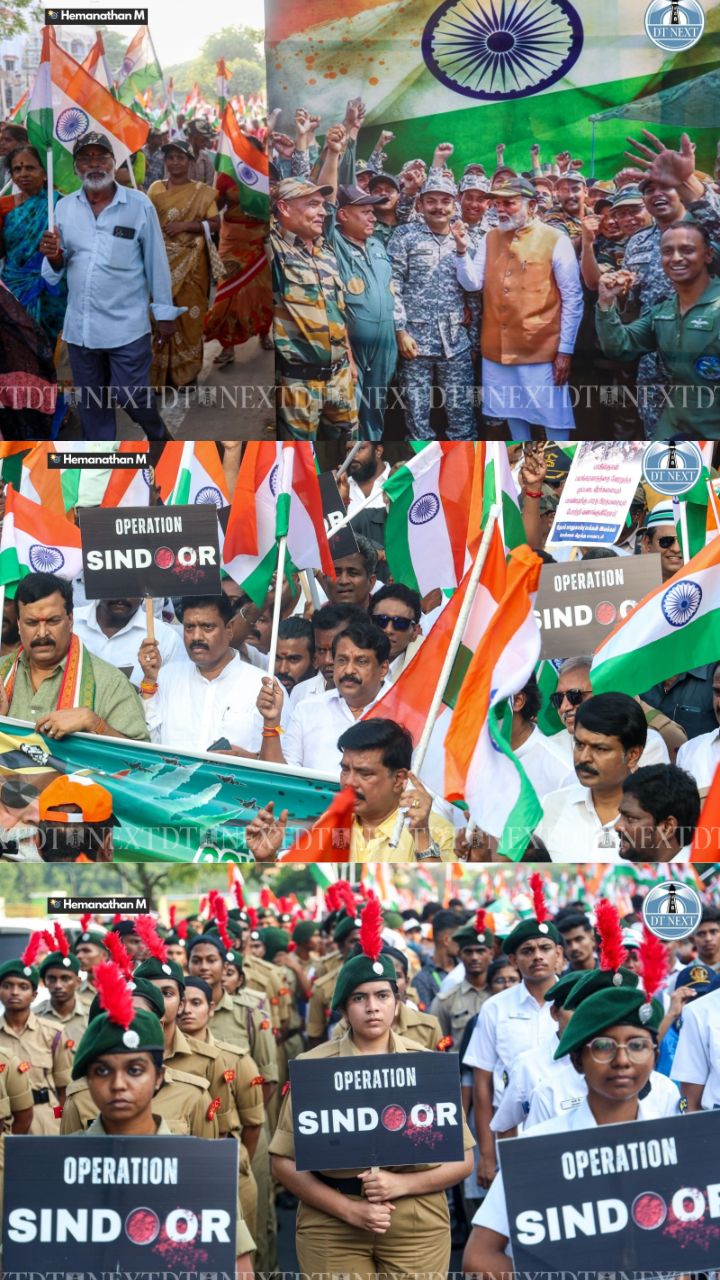 BJP Holds Chennai Rally Backing Operation Sindoor