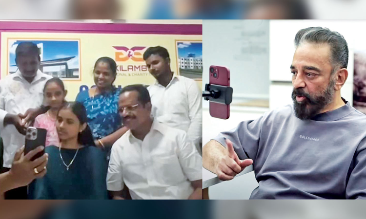 Kamal salutes girl scoring 499 in class 10; assures to extend support for driver’s daughter Kamal salutes girl scoring 499 in class 10; assures to extend support for driver’s daughter