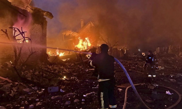Massive Russian drone-and-missile attack on Ukraine kills at least 7 people, officials say Massive Russian drone-and-missile attack on Ukraine kills at least 7 people, officials say