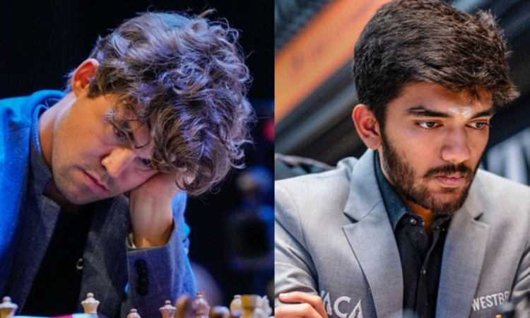 Carlsen beats Gukesh in nerve-wracking opening round of Norway Chess Carlsen beats Gukesh in nerve-wracking opening round of Norway Chess