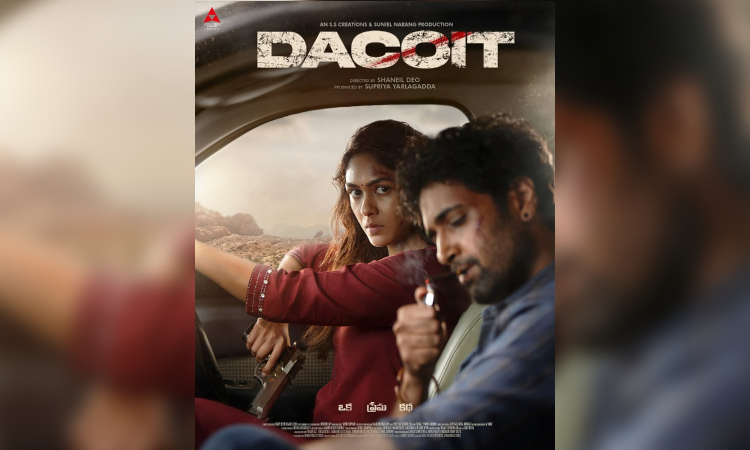 Adivi Sesh, Mrunal Thakurs bilingual action drama Dacoit to hit screens on December 25 Adivi Sesh, Mrunal Thakurs bilingual action drama Dacoit to hit screens on December 25