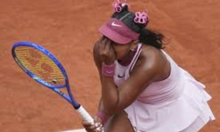 Naomi Osaka tears up after first-round French Open loss to Paula Badosa Naomi Osaka tears up after first-round French Open loss to Paula Badosa