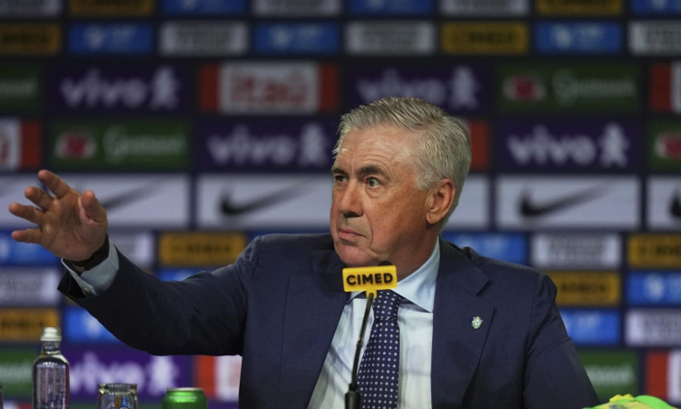 New Brazil coach Ancelotti turns down Neymar and predicts a better Vinicius Júnior New Brazil coach Ancelotti turns down Neymar and predicts a better Vinicius Júnior