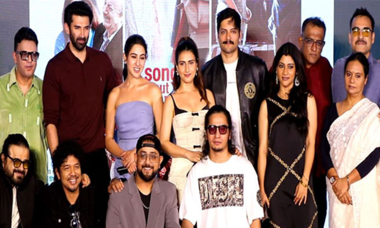 He is sounding amazing: Pritam lauds actor Aditya Roy Kapurs music debut in Metro..In Dino