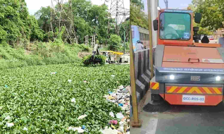 Chennai Corpn on procurement spree to complete deweeding work before NW monsoon Chennai Corpn on procurement spree to complete deweeding work before NW monsoon