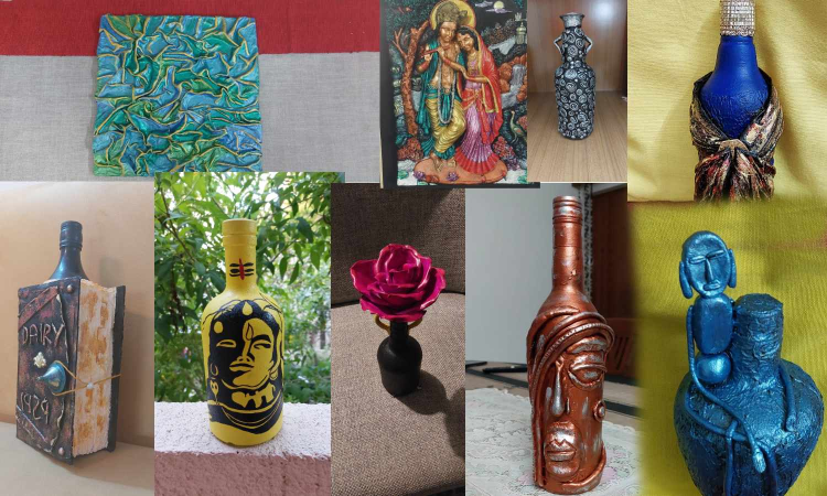 Charvi Nangias workshop brings fabric sculpting over wood to Chennai Charvi Nangias workshop brings fabric sculpting over wood to Chennai