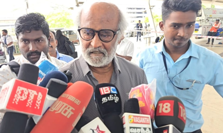 Actor Rajinikanth expresses grief over Ahmedabad plane tragedy Actor Rajinikanth expresses grief over Ahmedabad plane tragedy