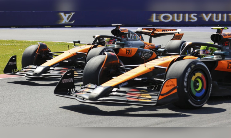 Lando Norris says the F1 movie mirrors his rivalry with Oscar Piastri after Canada collision Lando Norris says the F1 movie mirrors his rivalry with Oscar Piastri after Canada collision