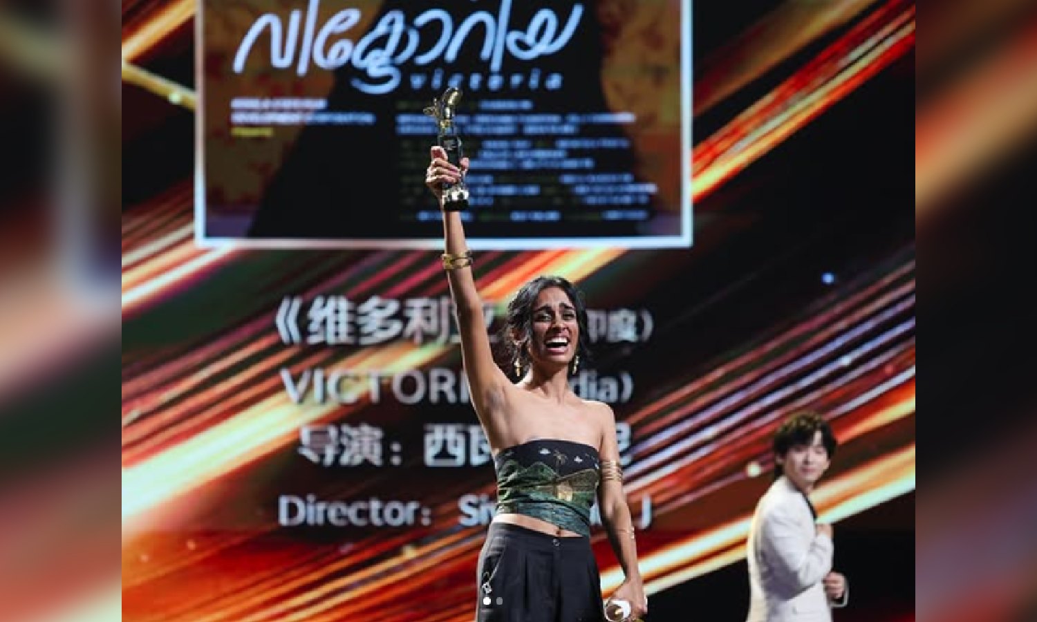 Meenakshi Jayan wins Best Actress award at Shanghai Film Festival for Malayalam film Victoria