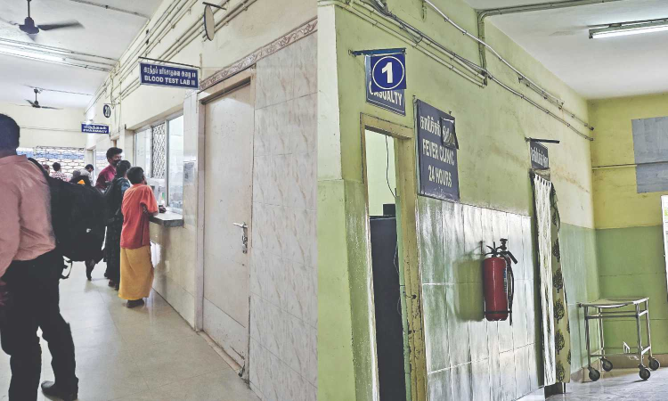 Not all peripheral hospitals in Chennai up to mark Not all peripheral hospitals in Chennai up to mark