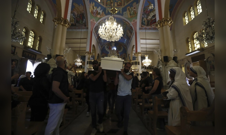 Syria says Islamic State group was behind deadly attack on Damascus church Syria says Islamic State group was behind deadly attack on Damascus church