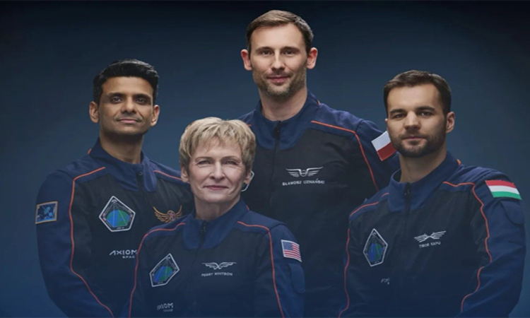 Shubhanshu Shukla, three others reach International Space Station Shubhanshu Shukla, three others reach International Space Station
