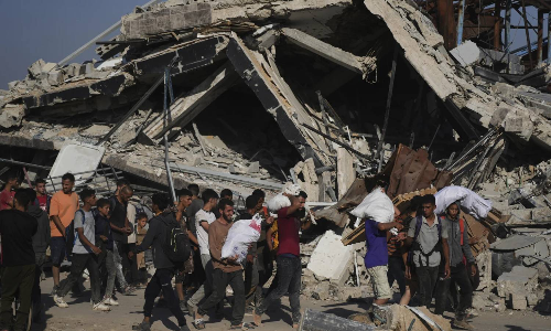 At least 34 people killed in Israeli strikes in Gaza as ceasefire prospects inch closer