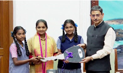 From plea to promise: TN Guv Ravi gifts auto to woman driver