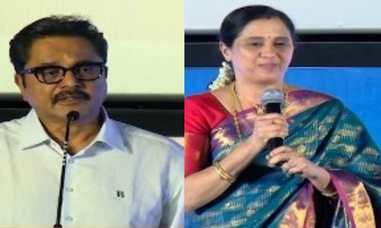 28 years of Surya Vamsam: Sarathkumar and Devayani celebrate films legacy at 3BHK event 28 years of Surya Vamsam: Sarathkumar and Devayani celebrate films legacy at 3BHK event