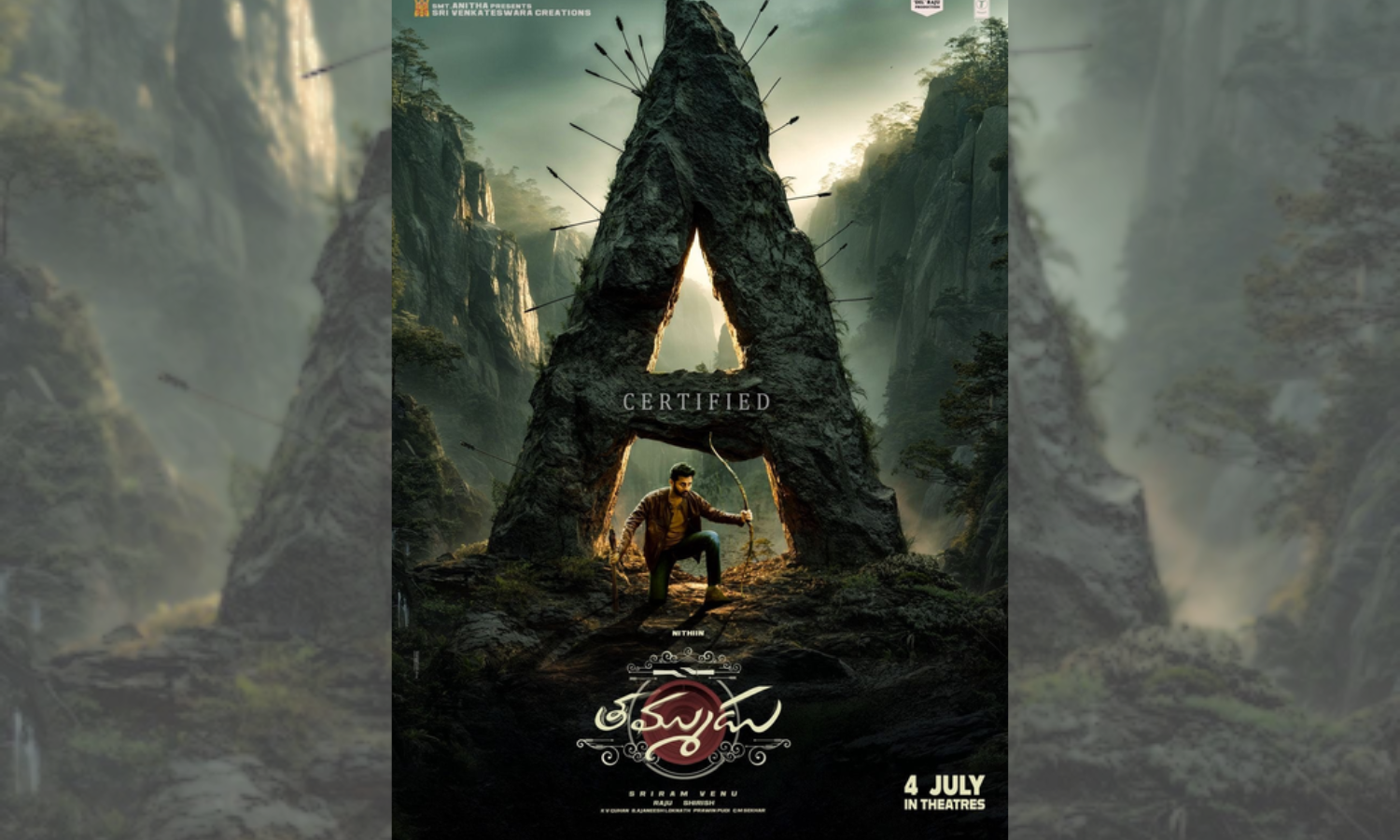Censor Board clears Nithiins Thammudu for release with an A certificate