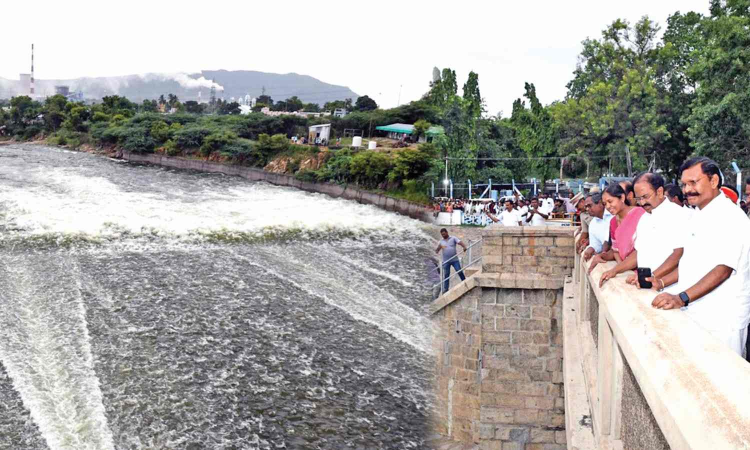 Tamil Nadu: Mettur dam reaches full reservoir level, flood alert sounded Tamil Nadu: Mettur dam reaches full reservoir level, flood alert sounded
