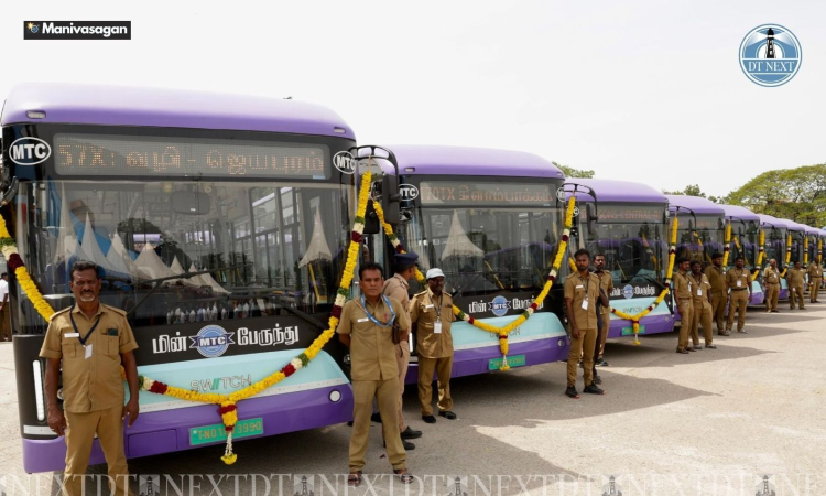 Chennai MTC’s 1st batch of e-buses rolled out; check out routes from Vyasarpadi depot Chennai MTC’s 1st batch of e-buses rolled out; check out routes from Vyasarpadi depot