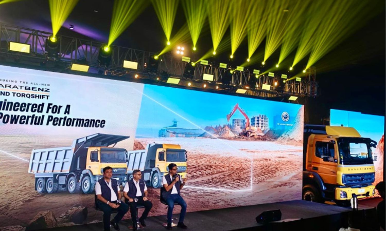 BharatBenz launches 2 heavy duty commercial trucks BharatBenz launches 2 heavy duty commercial trucks