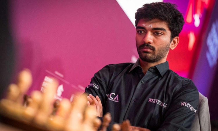 Super Rapid and Blitz: Gukesh in joint lead with Carlsen after day one Super Rapid and Blitz: Gukesh in joint lead with Carlsen after day one