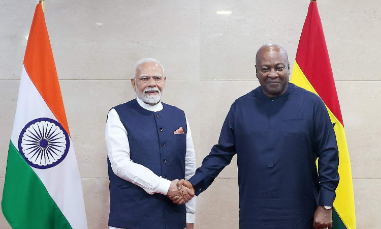 India, Ghana elevate ties to comprehensive partnership; look for boosting ties in defence, food security, vaccines India, Ghana elevate ties to comprehensive partnership; look for boosting ties in defence, food security, vaccines