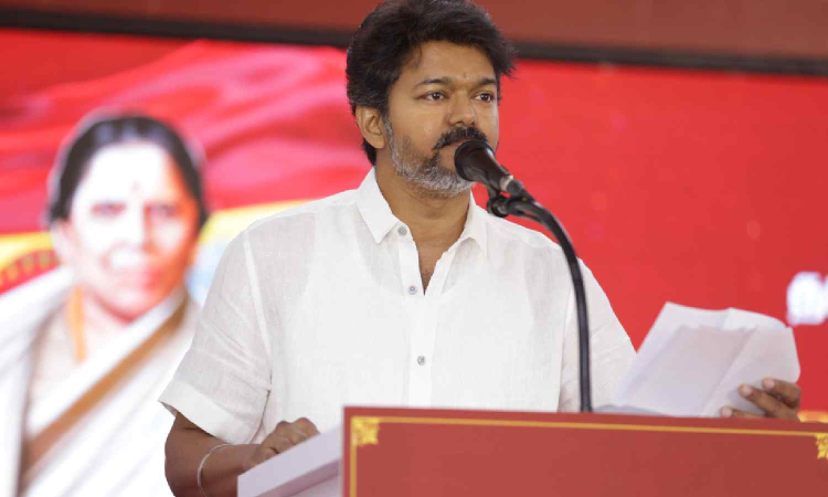 Vijay dares DMK on Parandur airport project Vijay dares DMK on Parandur airport project