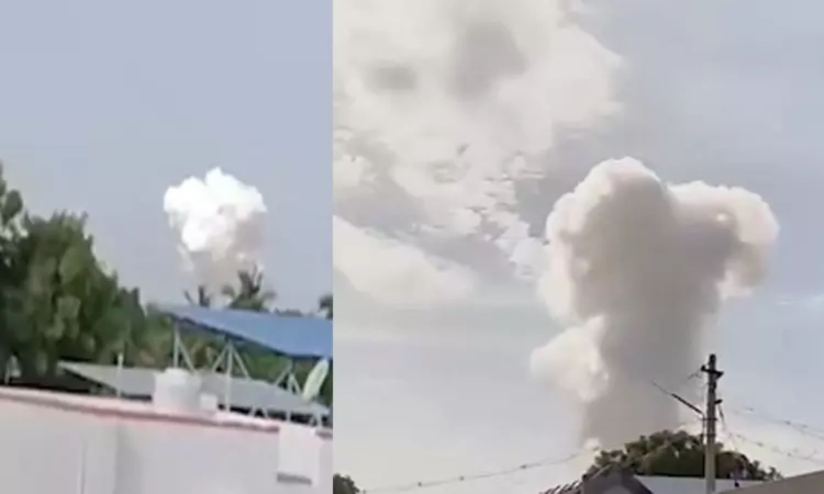 1 killed, 5 hurt in explosion at cracker unit near Sivakasi 1 killed, 5 hurt in explosion at cracker unit near Sivakasi