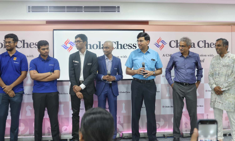 Chola Chess academy launched in city, to nurture future chess stars Chola Chess academy launched in city, to nurture future chess stars