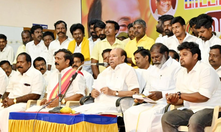 Anbumani can’t use my name as suffix if he won’t heed my words, says Ramadoss Anbumani can’t use my name as suffix if he won’t heed my words, says Ramadoss