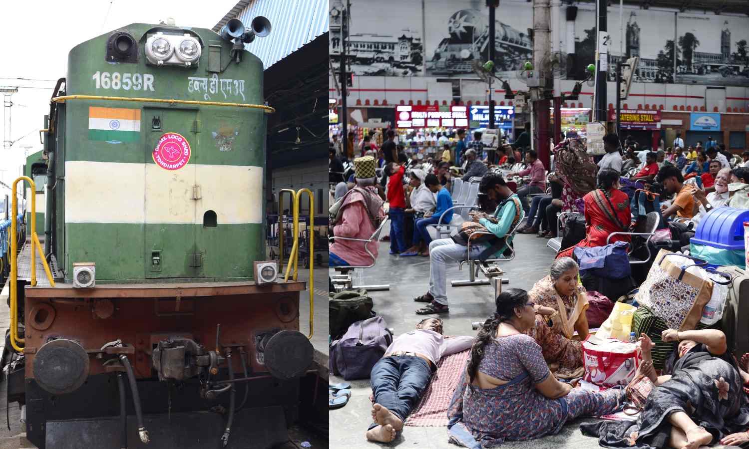 Tiruvallur goods train fire: SR announces various train stoppages and diversions; check list