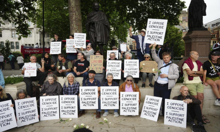 Over 70 arrested at UK protests in support of banned group Palestine Action Over 70 arrested at UK protests in support of banned group Palestine Action